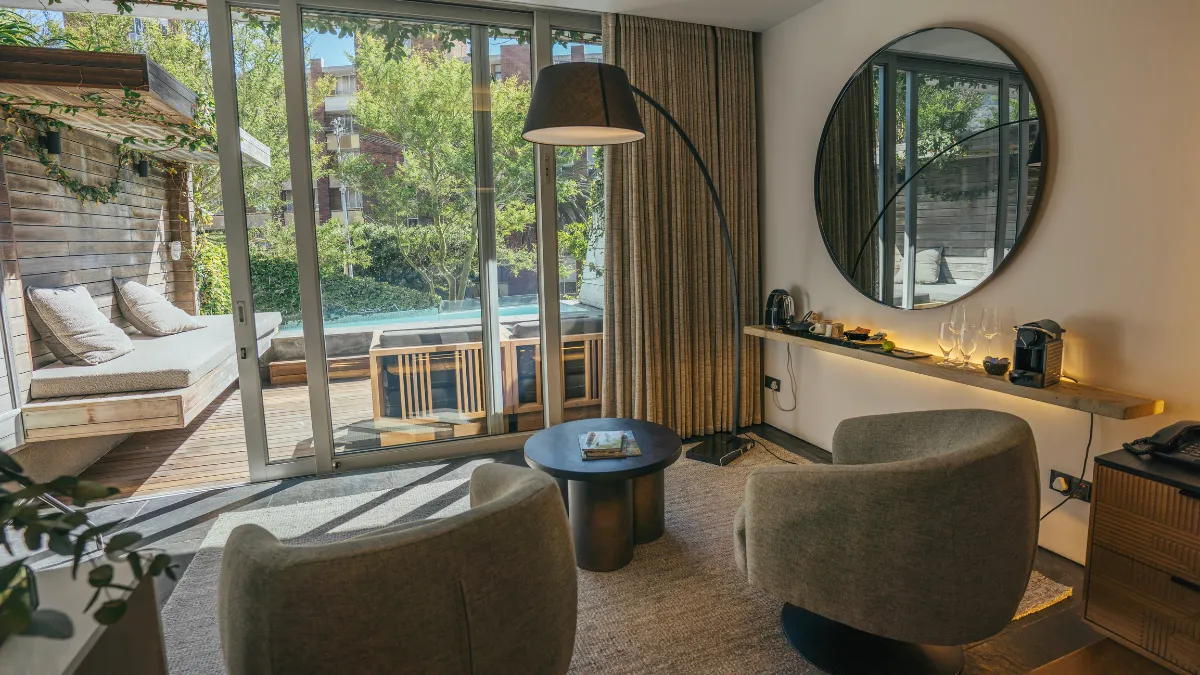 luxury suite at POD Camps Bay