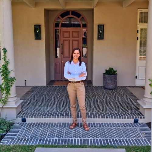 Bernadine , manager of Pink Door Franschhoek